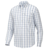 Huk Mens Tide Point Latitude Long Sleeve Button Down Shirt
