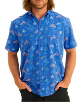Huk Mens KC Kona Button Down Shirt