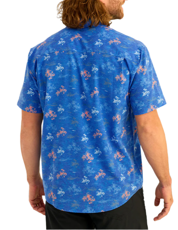 Huk Mens KC Kona Button Down Shirt