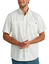 Huk Mens Tide Point Short Sleeve Shirt