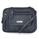 MultiSac Zippy Triple Compartment Crossbody Handbag
