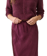Marine Layer Womens Gabrielle Slip Skirt