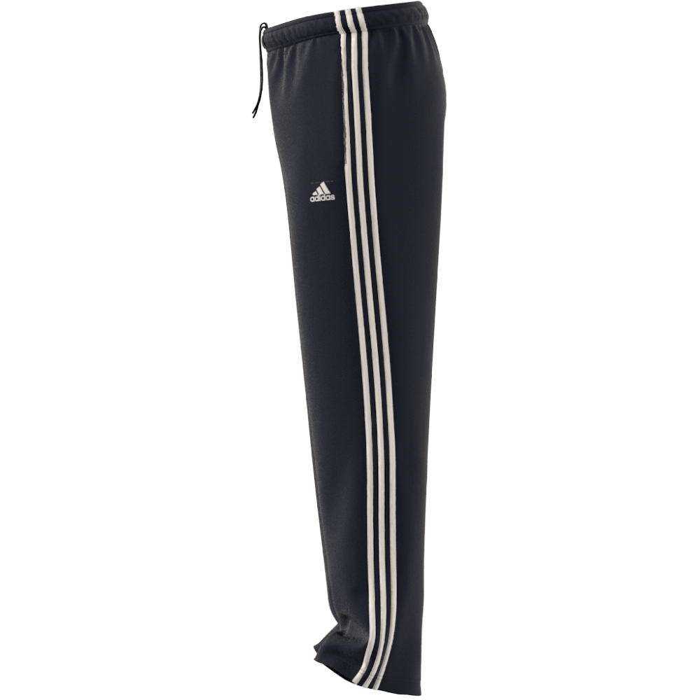 adidas Mens  PrimeGreen Essentials Warm-Up Open Hem 3-Stripes Track Pants