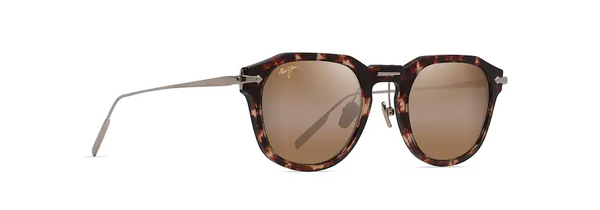 Maui Jim Alika Tortoise With Gold Frame - HCL Bronze Lens - Polarized Sunglasses