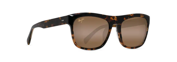 Maui Jim S-Turns Tortoise With Honey Crystal Interior Frame - HCL Bronze Lens - Polarized Sunglasses