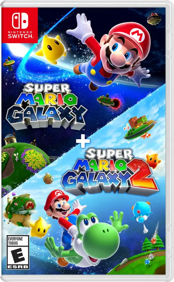 Nintendo Switch Super Mario Galaxy + Super Mario Galaxy 2 Game