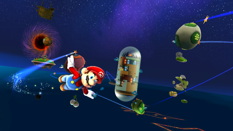 Nintendo Switch Super Mario Galaxy + Super Mario Galaxy 2 Game