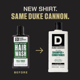 Duke Cannon Supply Co. Shampoo + Conditioner - Tea Tree