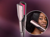 Shark FlexFusion Ceramic Air Styling Straightener + Curler