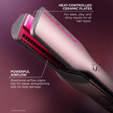Shark FlexFusion Ceramic Air Styling Straightener + Curler