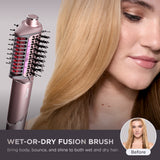 Shark FlexFusion Ceramic Air Styling Straightener + Curler