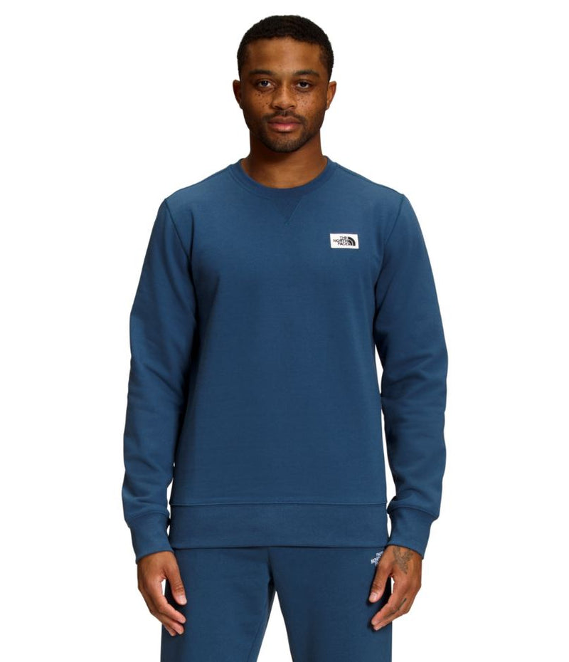 The North Face Mens Heritage Patch Fleece Long Sleeve Crewneck