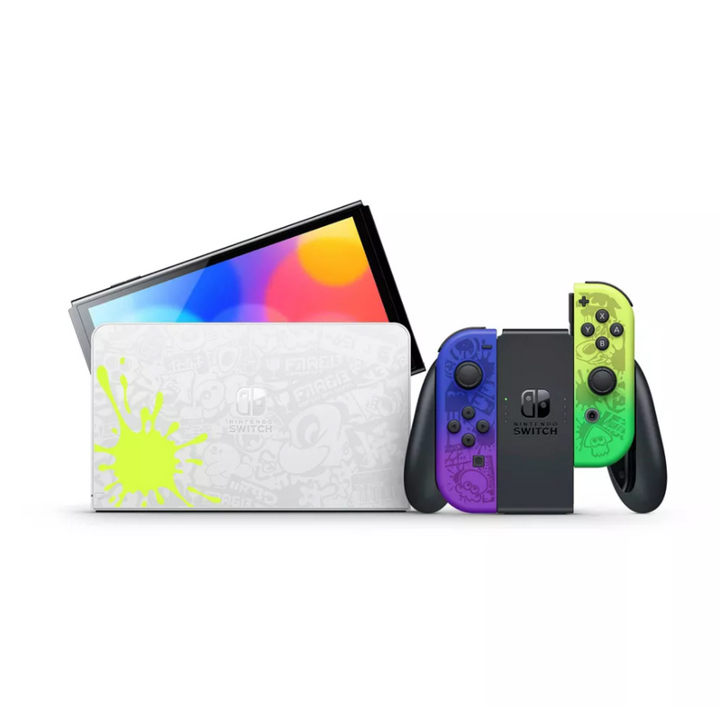 Nintendo Switch OLED Model 64GB Console - Splatoon 3 Special Edition