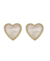 Effy 14K Yellow Gold Diamond & Lapis Lazuli Stud Earrings
