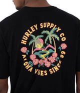 Hurley Mens Hawaiian Island Short Sleeve T-Shirt