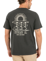 Hurley Mens Struttin Bones Short Sleeve T-Shirt