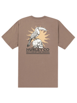 Hurley Mens Skull Tropics Short Sleeve T-Shirt