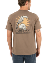 Hurley Mens Skull Tropics Short Sleeve T-Shirt
