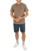 Hurley Mens Skull Tropics Short Sleeve T-Shirt