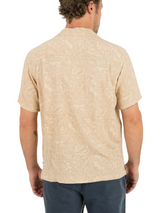 Hurley Mens Lisbon Camp Short Sleeve Shirt