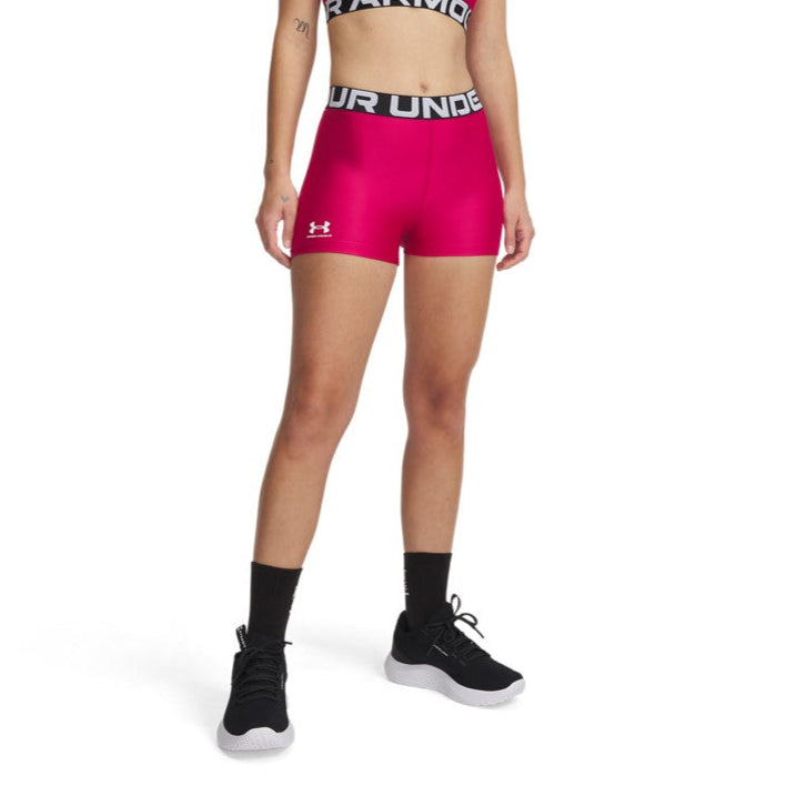 Under Armour Womens HeatGear Shorty Shorts
