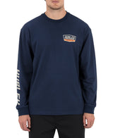 Hurley Mens Skewer Long Sleeve T-Shirt