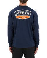 Hurley Mens Skewer Long Sleeve T-Shirt