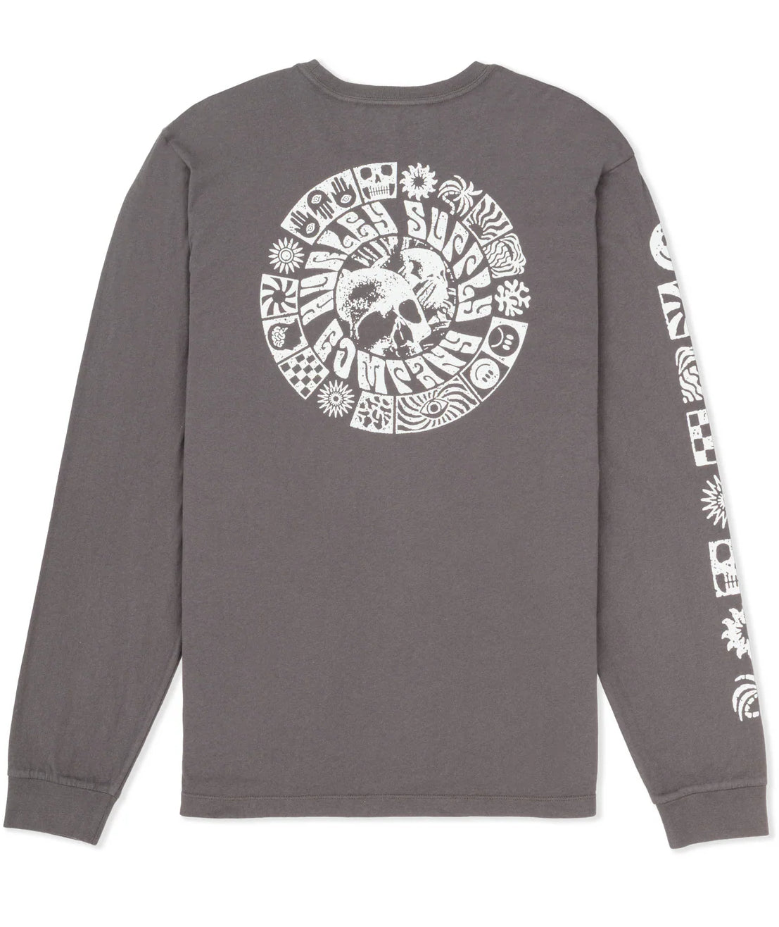 Hurley Mens Skull Mandala Long Sleeve T-Shirt – ShopCGX
