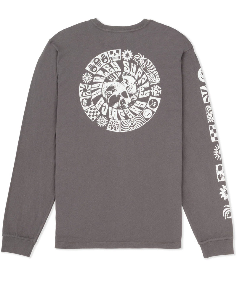 Hurley Mens Skull Mandala Long Sleeve T-Shirt – ShopCGX