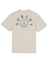 Hurley Mens Hard Peace Short Sleeve T-Shirt