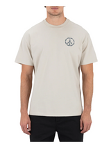 Hurley Mens Hard Peace Short Sleeve T-Shirt
