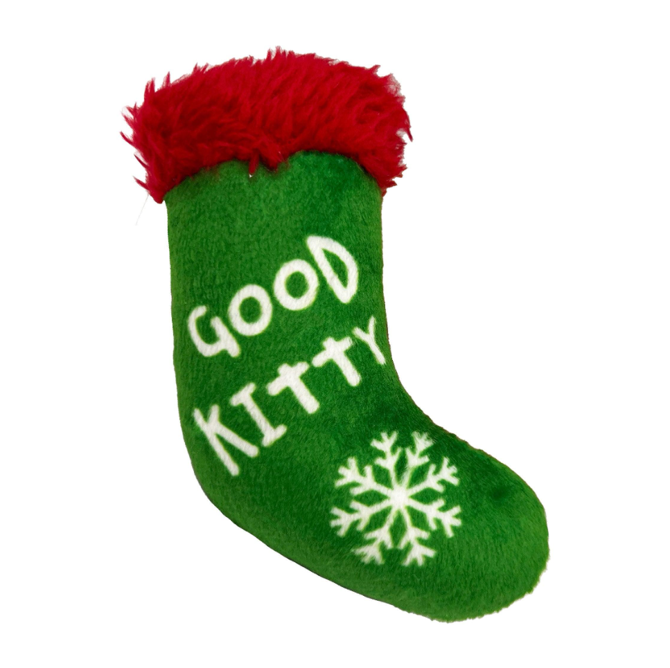 Huxley & Kent Good/Bad Kitty Stocking Cat Toy