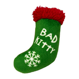 Huxley & Kent Good/Bad Kitty Stocking Cat Toy