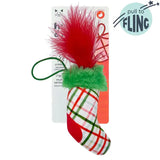 Huxley & Kent Christmas Stocking Flinger Cat Toy