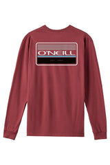 O'Neill Mens Banner Standard Fit Long Sleeve T-Shirt