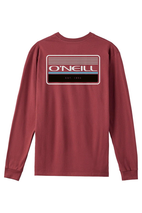 O'Neill Mens Banner Standard Fit Long Sleeve T-Shirt