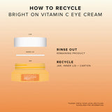 Farmacy Bright On Vitamin C Eye Cream - 0.5 oz.