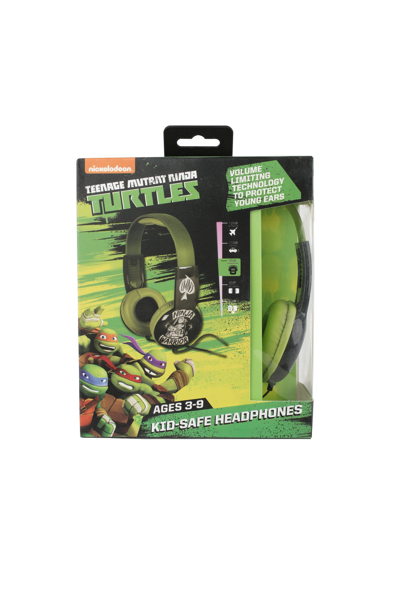 Sakar Teenage Mutant Ninja Turtles Kid Safe Over The Ear Headphones