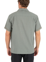 Hurley Mens Lay Day Camp Short Sleeve Shirt