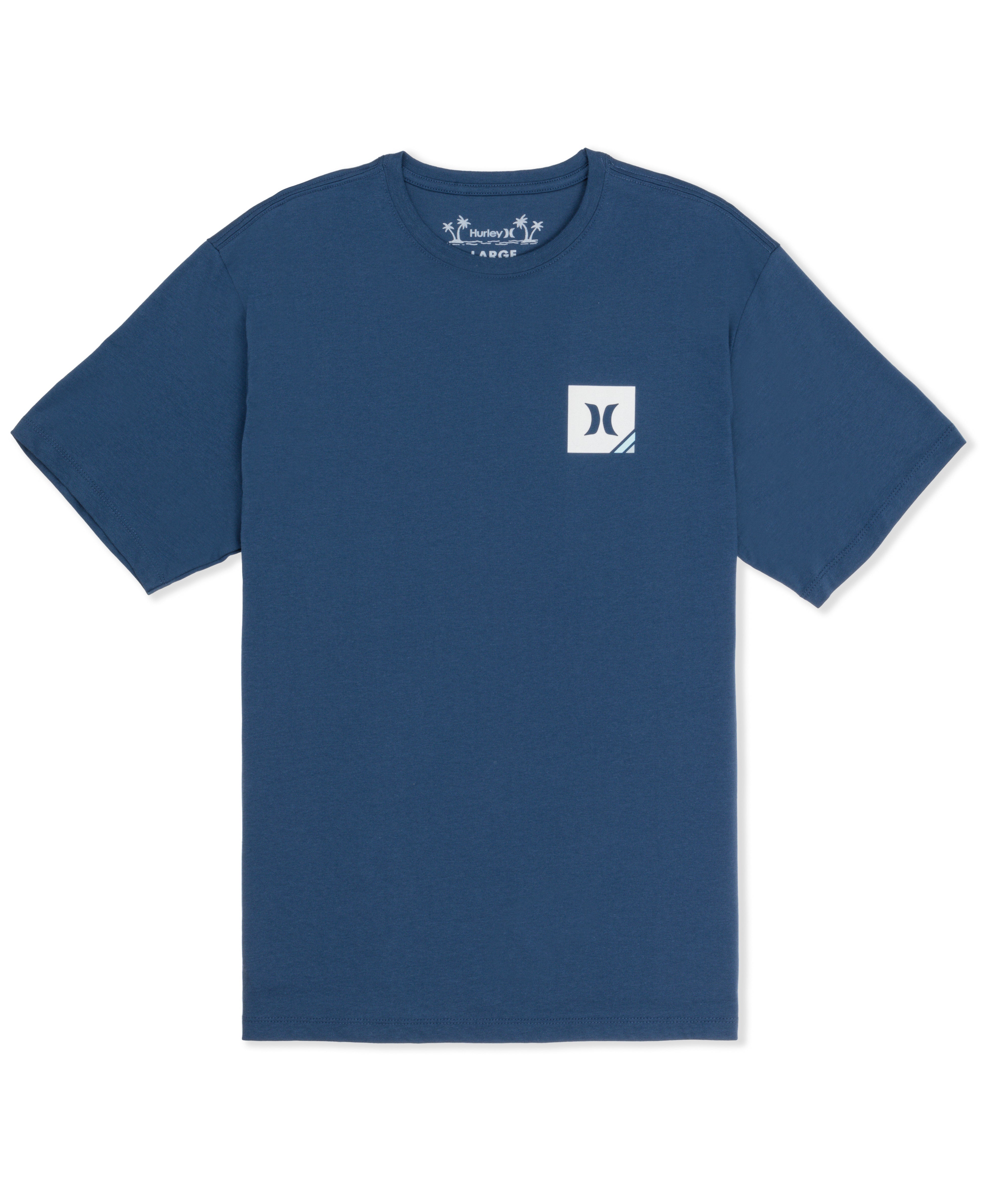 Hurley Mens Corner Short Sleeve T-Shirt
