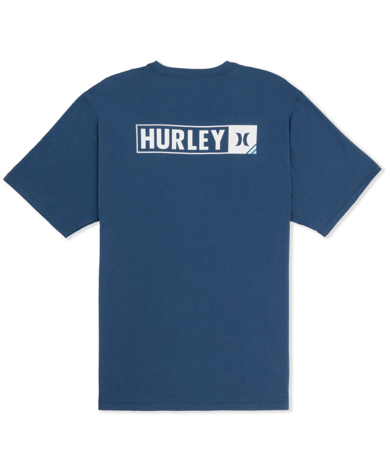 Hurley Mens Corner Short Sleeve T-Shirt