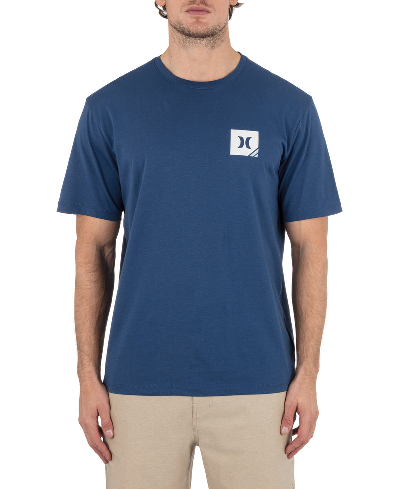 Hurley Mens Corner Short Sleeve T-Shirt