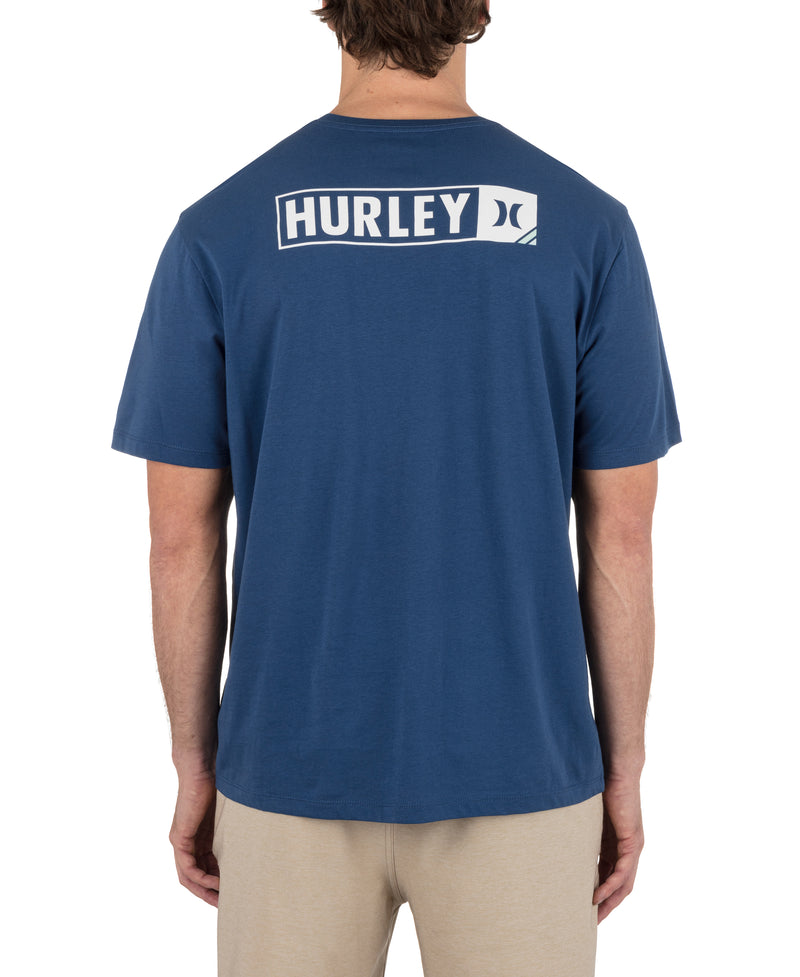 Hurley Mens Corner Short Sleeve T-Shirt
