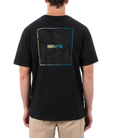 Hurley Mens Fern Gradient Short Sleeve T-Shirt