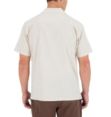 Hurley Mens Sano Camp Embroidered Short Sleeve Button-Up Shirt