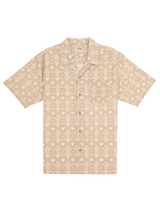 Hurley Mens Dogpatch Camp Short Sleeve Shirt