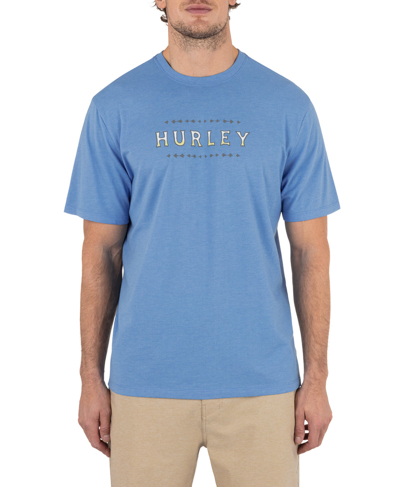 Hurley Mens Hieroglyph Short Sleeve T-Shirt