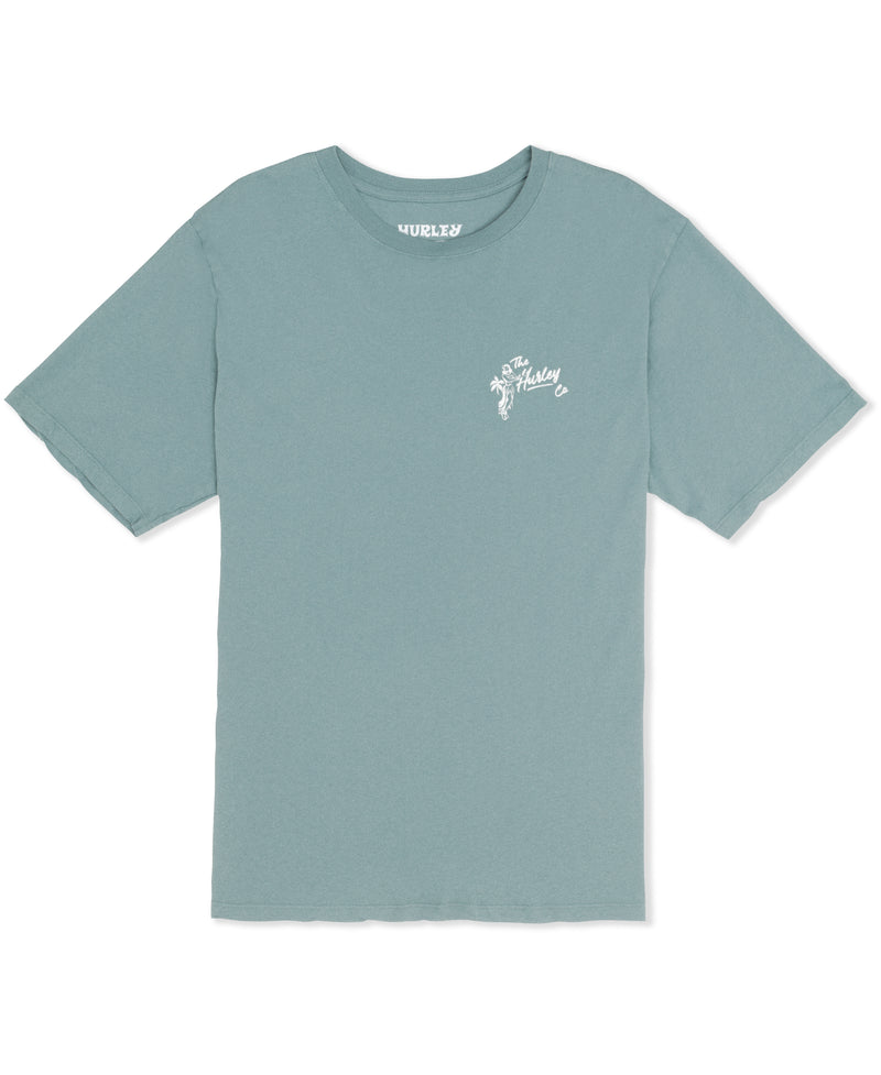 Hurley Mens Hula Gal Palms Short Sleeve T-Shirt