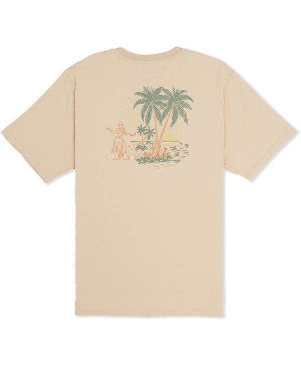 Hurley Mens Mahalo Short Sleeve T-Shirt