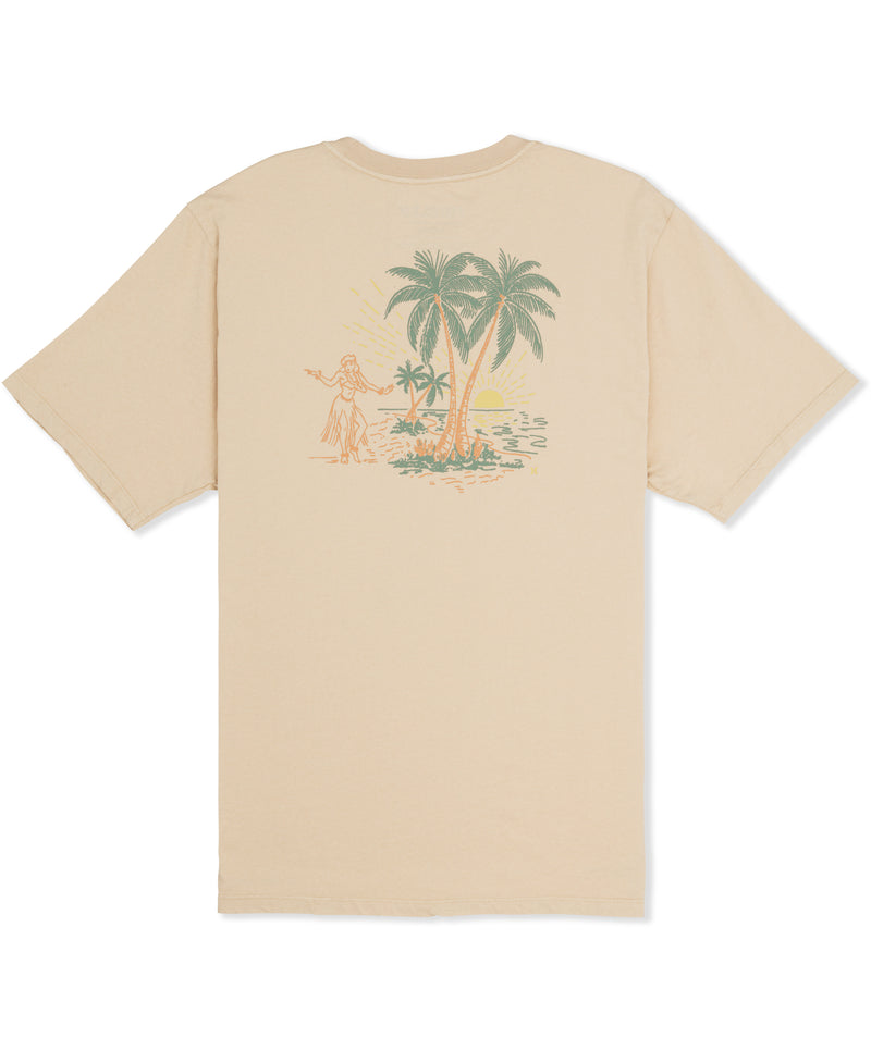 Hurley Mens Mahalo Short Sleeve T-Shirt